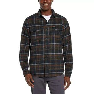 NEW Orvis Men's Size S Plaid Flannel Long Sleeve Button-Down Shirt